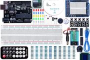 UNO R3 Project Super Starter Kit Compatible with Arduino IDE with Tutorial, 5V Relay, UNO R3 Board, Power Supply Module, Servo Motor, Prototype Expansion Board, etc. for Beginner (FREE POSTAGE)