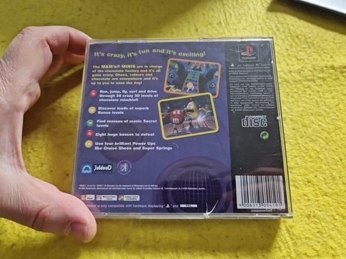 M&M s Shell shocked PlayStation1 Ps1 PlayStation2 Ps2 Games Original