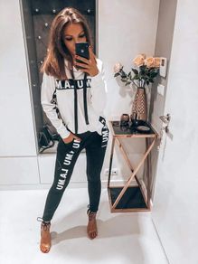 Hoodie orange ,white, cappuccino,  High Quality Clothes from Hola Boutique