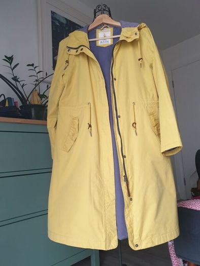 Seasalt Cornwall Raincoat Size Uk 12