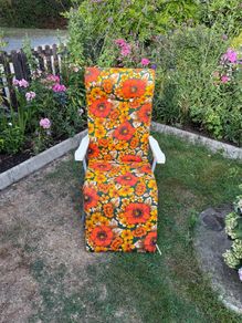 Vintage 1970's lounge chair