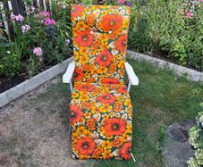 Vintage 1970's lounge chair