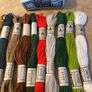Vintage boxed unused embroidery skeins , rare item Image 3