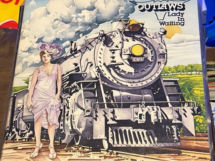The Outlaws Lady in Waiting 1976 LP Record Vinyl Promo Copy
