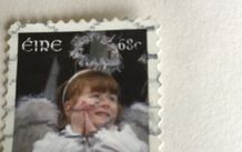 Irish stamp- Angel