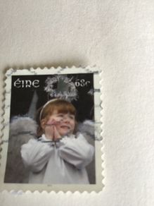 Irish stamp- Angel