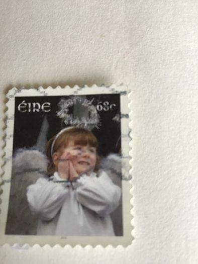 Irish stamp- Angel