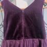 Girls occassion dress with matching bag  and fur bolero , shoes and socks Image 5