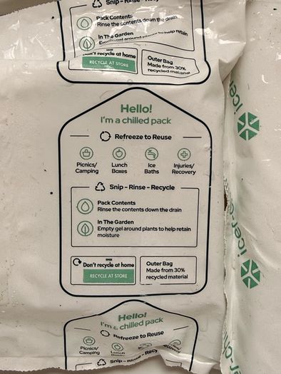 Reusable ice / freezer packs