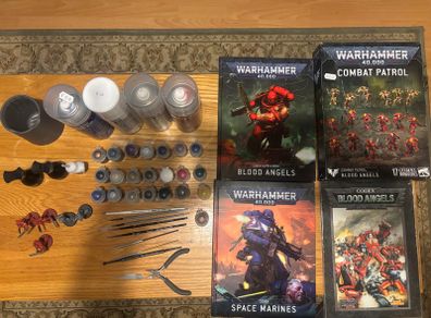Warhammer 40k - Blood Angels Combat Patrol + Extras