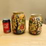 Selection Of Vintage Indian Tree Hand Painted Pottery Image 3