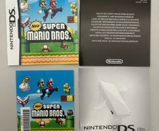 New Super Mario Bros Instruction Booklet And Inserts Nintendo DS