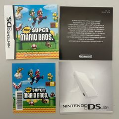 New Super Mario Bros Instruction Booklet And Inserts Nintendo DS