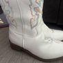White Cowboy boots Image 2