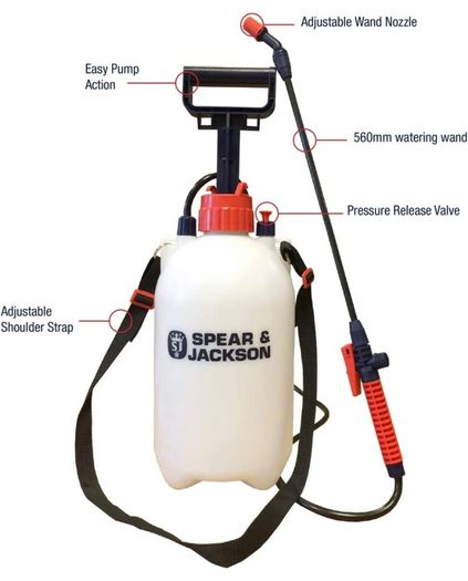 Pump Action Pressure Sprayer 5 Litre (FREE POSTAGE)