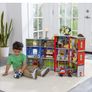 Wooden Play Set Fire Truck Police Helicopter Image 2