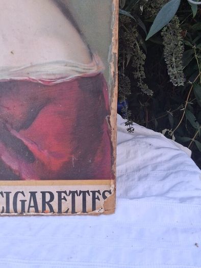 Original F&J Smiths Sun Cured # igarettes Sign (1910)