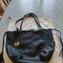 Black Michael Kors Ashbury Pebbled Leather Shoulder Hobo Bag Image 3