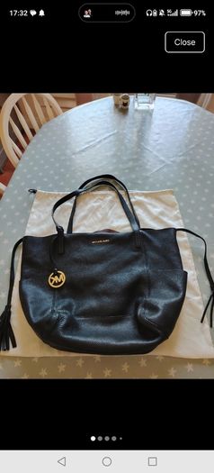 Black Michael Kors Ashbury Pebbled Leather Shoulder Hobo Bag