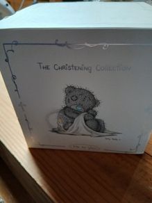Christening money box Tatty Teddy New