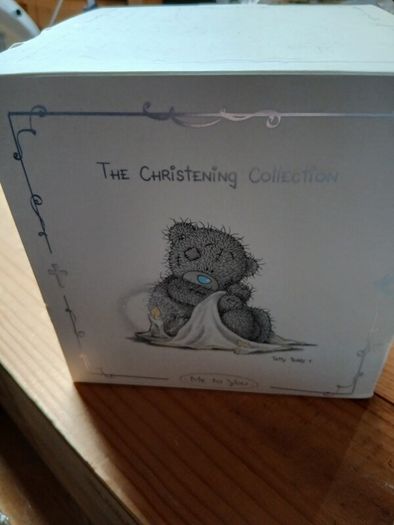 Christening money box Tatty Teddy New