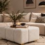 Elegant bubble pouffe ottoman 90x50 Image 2