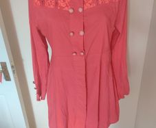 Miss she coral dress/blazer size UK14 EU42 Postage included