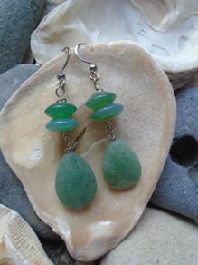 Gemstone earrings, Handmade earrings. Gift. Jewellery, Earrings