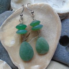 Gemstone earrings, Handmade earrings. Gift. Jewellery, Earrings