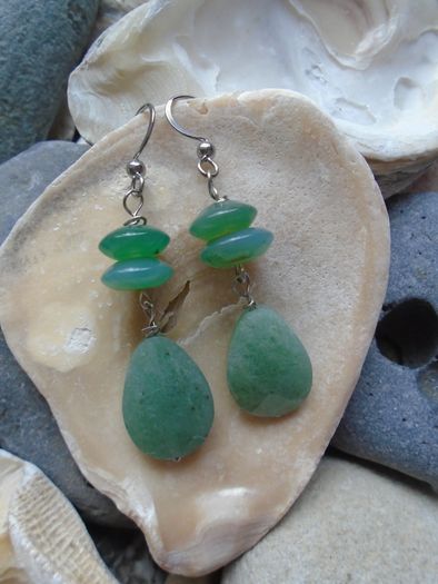 Gemstone earrings, Handmade earrings. Gift. Jewellery, Earrings