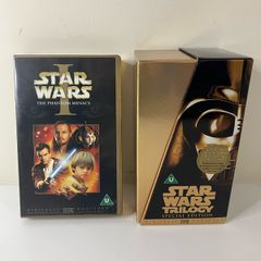 Star Wars Trilogy Special Edition Boxset and The Phantom Menace VHS Video