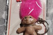 Vintage 80s Dam Troll Keyring