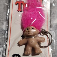 Vintage 80s Dam Troll Keyring