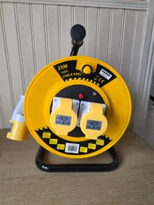 25M Cable Reel, 110V Heavy Duty