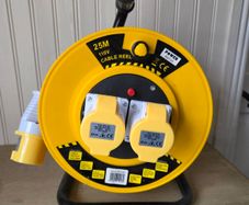 25M Cable Reel, 110V Heavy Duty