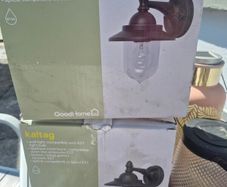 2 Kaltag mains-piwered outdoor wall lights