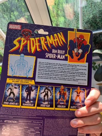marvel legends Ben Reilly Spider-Man