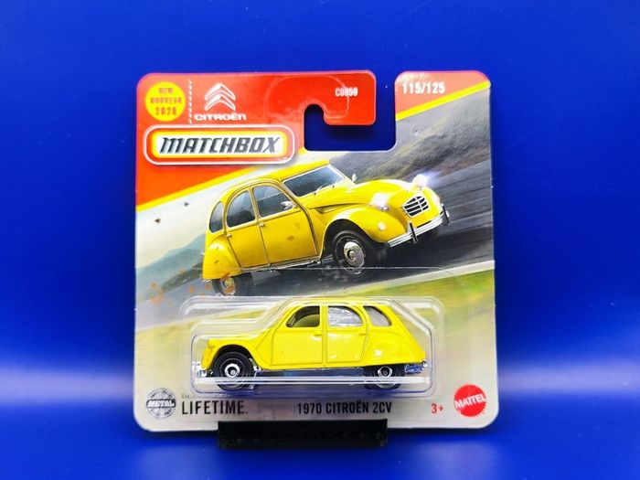 Matchbox 1970 Citroen 2CV, new.