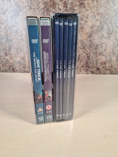 Dvd Star Trek Next Generation Motion Pocture Collection  Boxset + Star Trek 3 And 4 Special Editions Search For Spock Voyage Home