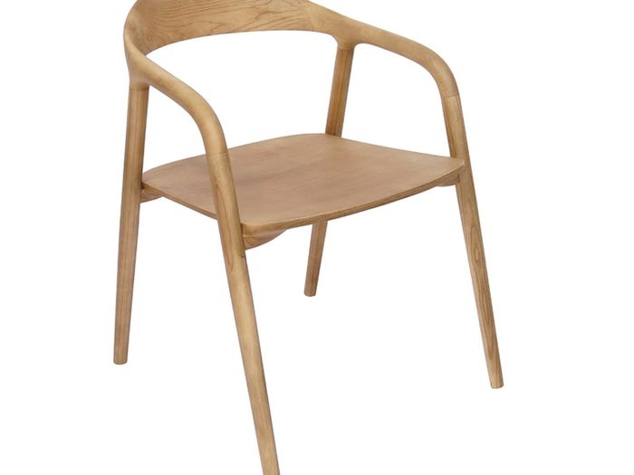 Mokki Ash Dining Chair Solid Wood Edition