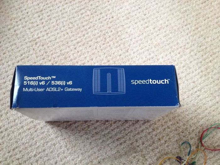 Speed touch gateway