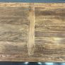Rustic Solid Wood Trestle Coffee Table Image 7