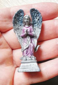Guardian Angel figurine pewter 6cm 60g