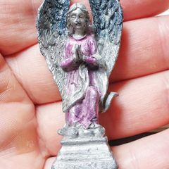 Guardian Angel figurine pewter 6cm 60g