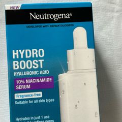 Neutrogena Hydro boost Hyaluronic acid with 10% Niacinamide Serum 30ml.