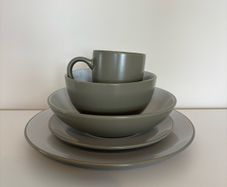 Dunnes Crockery Set & Glasses