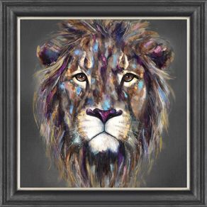 Brand New - Artko Kendi Lion - Large Framed Pic