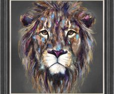 Brand New - Artko Kendi Lion - Large Framed Picture
