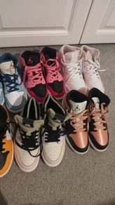 Various ladies trainers