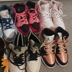 Various ladies trainers